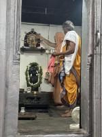 Purnahuti and Pujana by HH Swamiji at Shri Vishveshwara Venugopala Temple; Paduka Pujana (14 Feb 2026) Pictures Courtesy of Shri Shriram Shirali